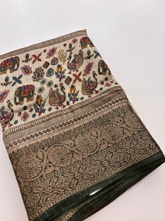 Tussar fancy