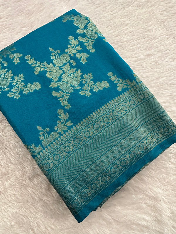 Banarsi Crape Silk-JU8