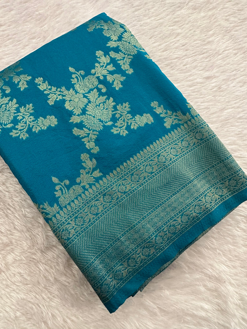 Banarsi Crape Silk-JU8