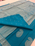 Banarsi Crape Fancy 🌹-AU6
