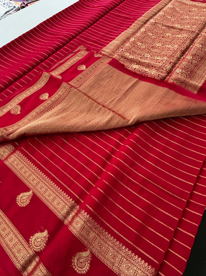 Premium Chiffon Saree-M15