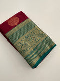 Semi Kanchi Silk Saree-JU7