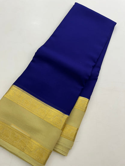 70GSM Pure Mysore Crepe Silk Saree