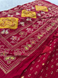 Crush Patola Fancy Saree-JU5