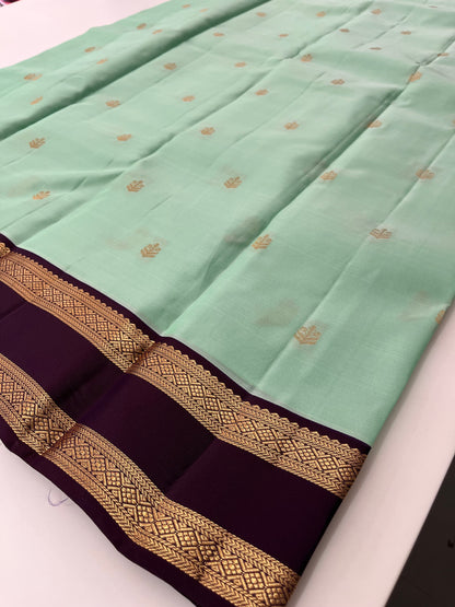Pure Kanchipuram silk saree with silk mark certified