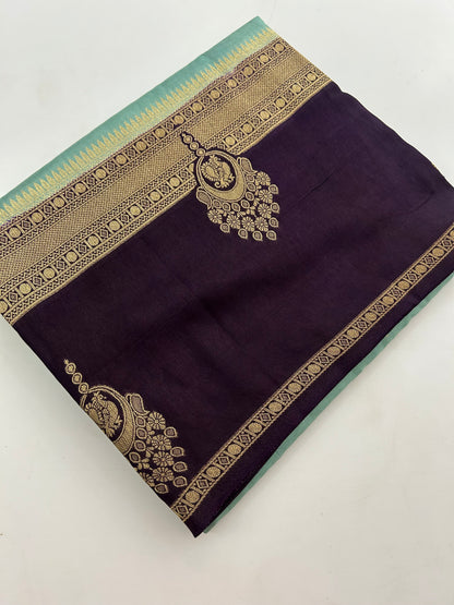 Banarasi Viscose Fancy Saree-J10