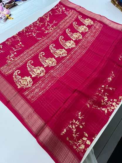 Tussar Printed