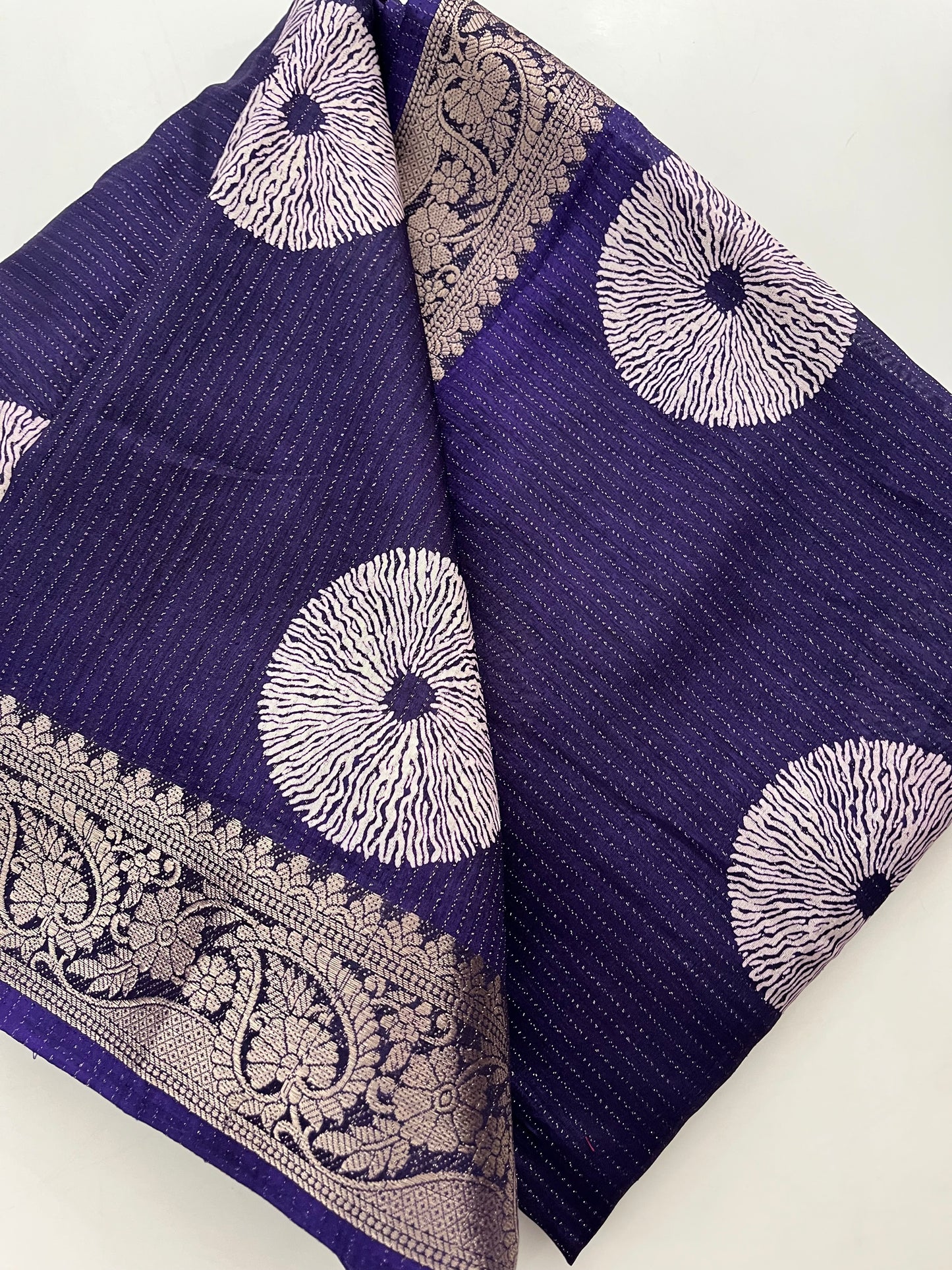 Ju11 Tussar Chiffon