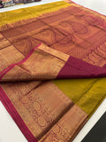 Semi Kanchi Silk Saree-JU7