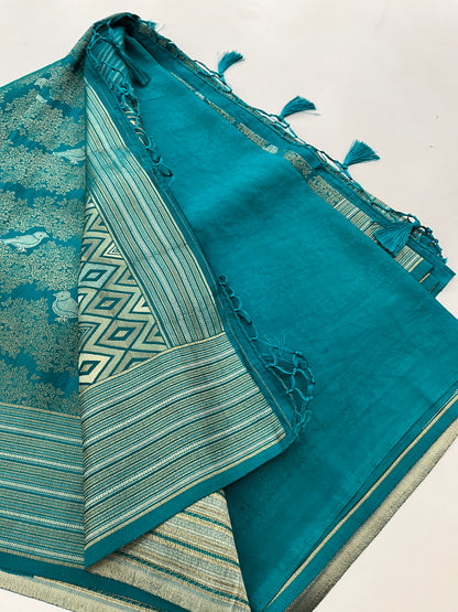 Crepe Brocade Banarasi
