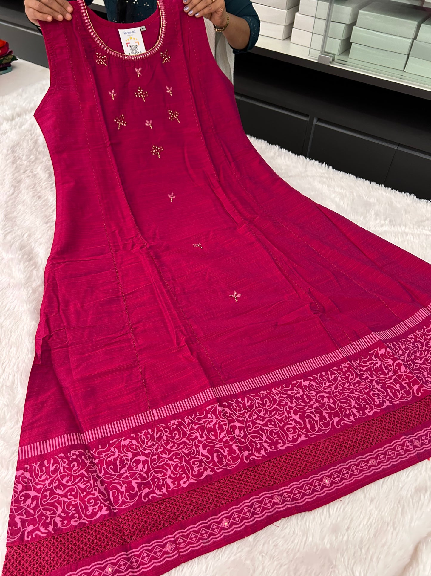 Silk Kurti LIVA Certified