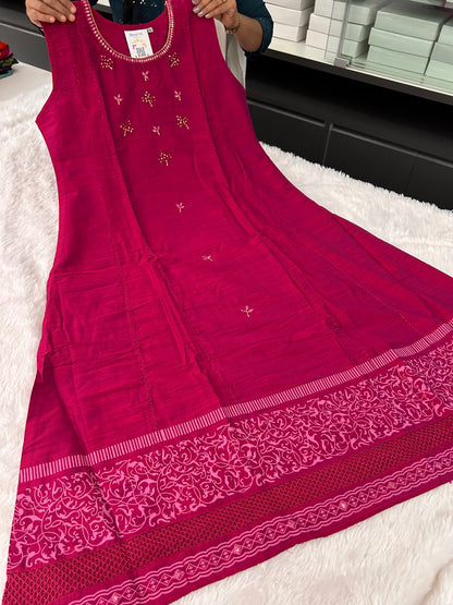 Silk Kurti LIVA Certified