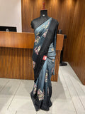 Premium daily wear printed chiffon sarees 🌹 JU26