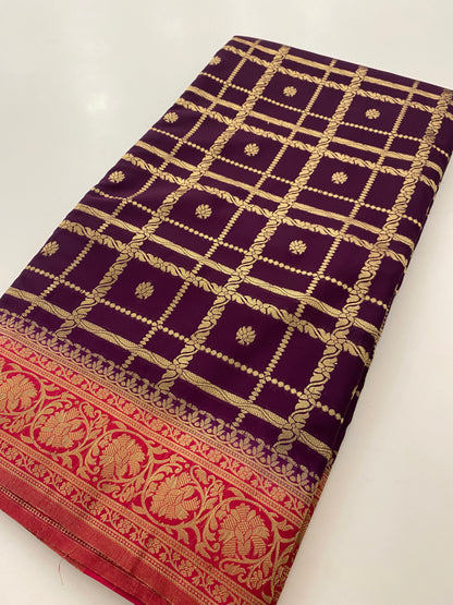 1710 SEMI CRAPE MYSORE SILK