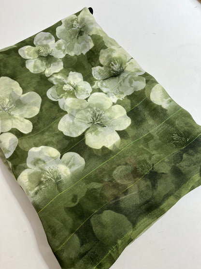 Printed chiffon