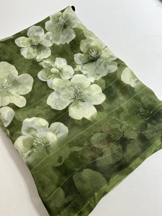 Printed chiffon