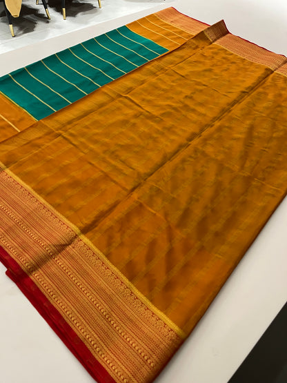 412 SEMI MYSORE SILK SAREE✨✨