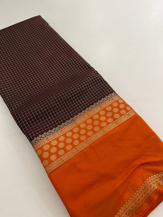 Designer crape silk