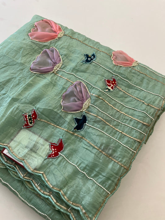 Soft organza designer fancy