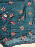 Marshmallow Chiffon Saree-AU2