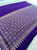 🌹Beautiful Soft Georgette Sarees,, Centric Weaving Big Floral Buttas all over,, self blouse with butties 🌹 JU27