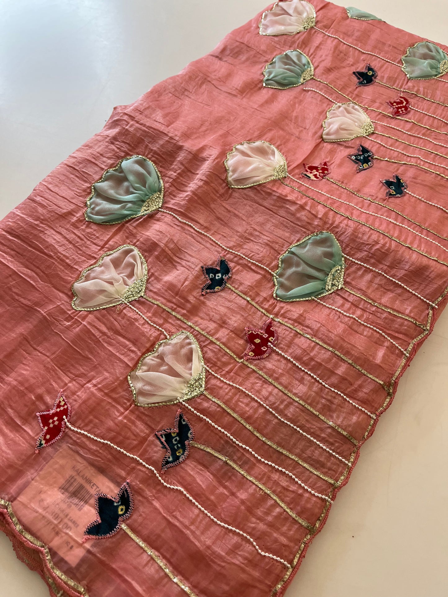 Soft organza designer fancy