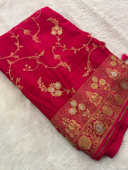 Pure Designer Satin Crape-M14