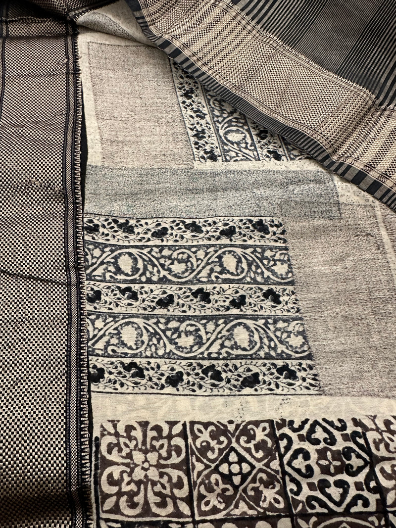 Printed Chanderi Fancy Saree-JU31