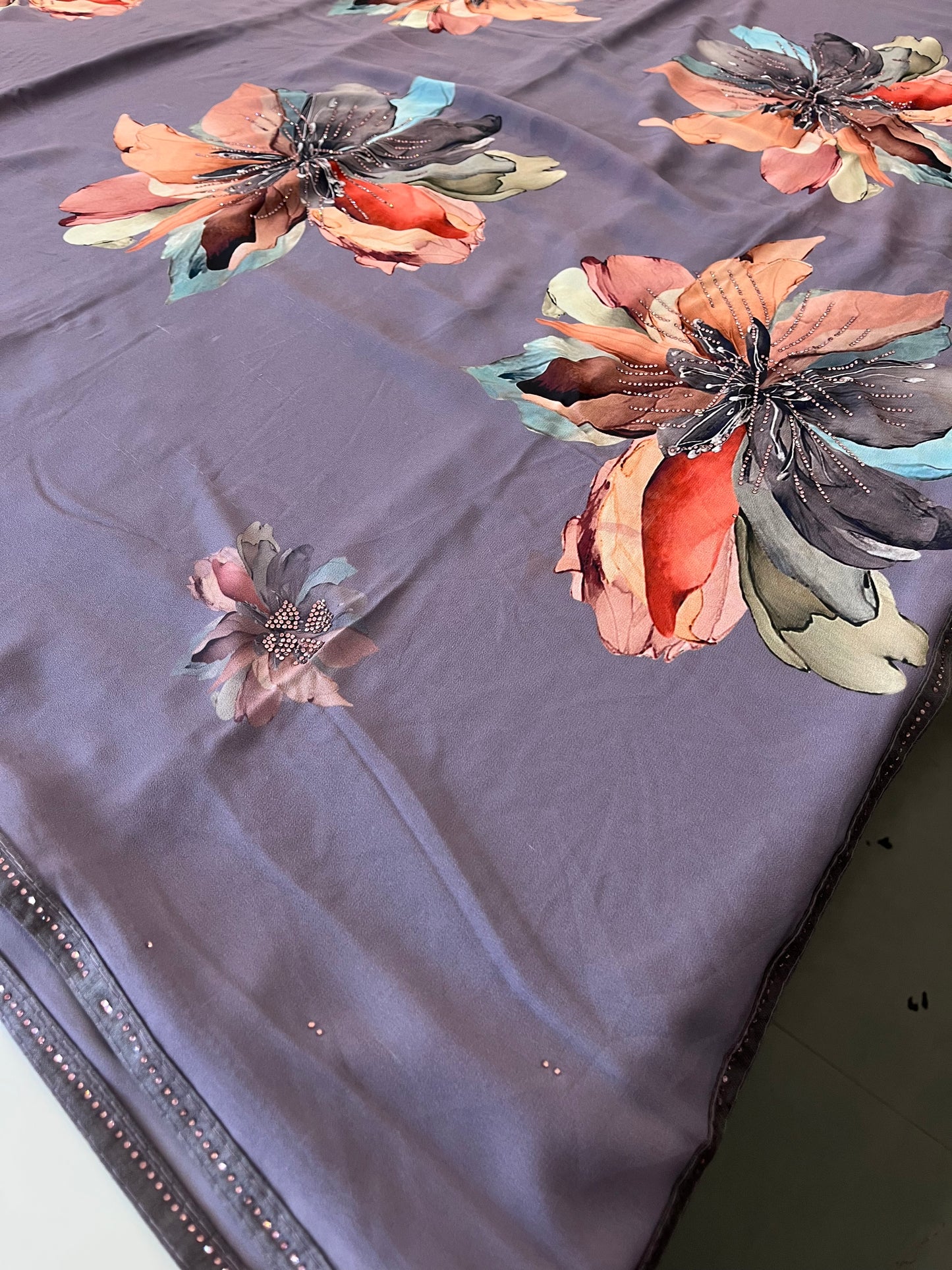 Crape Chiffon Small Butta