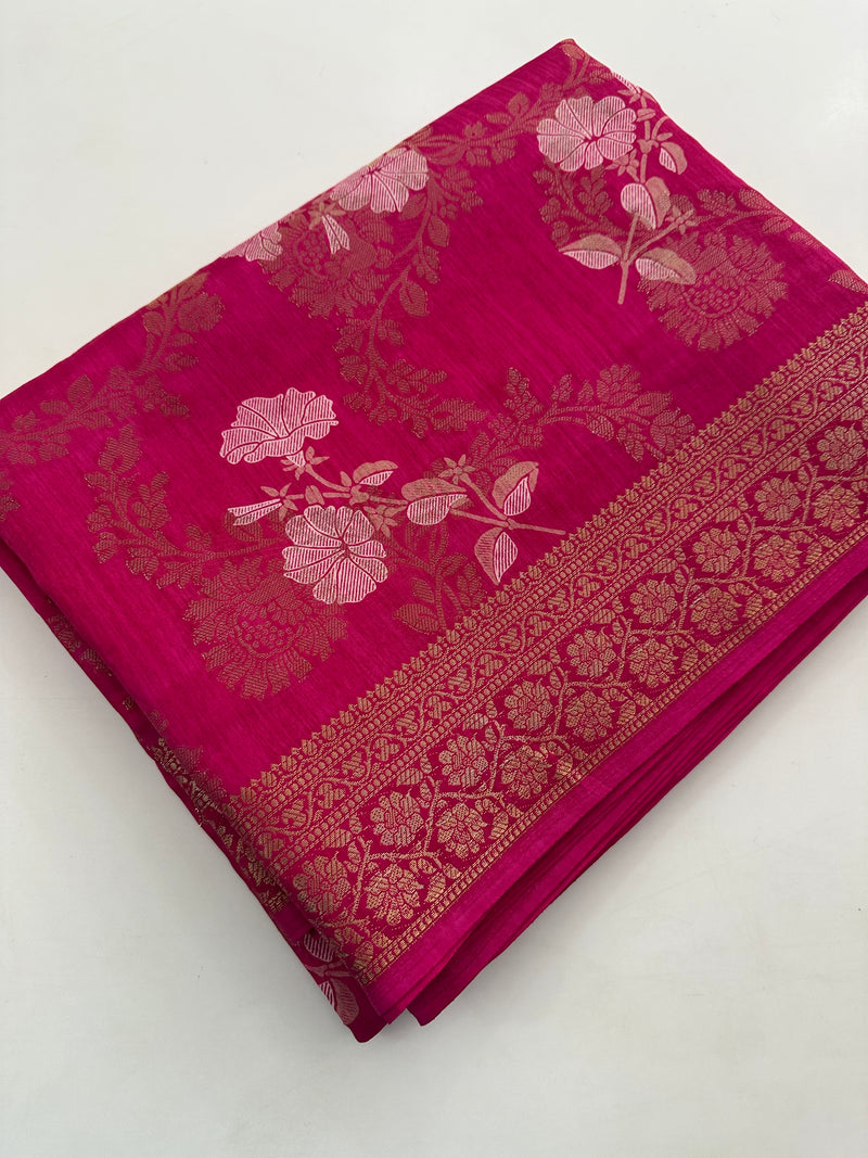 Tussar Fancy New Prints-J18