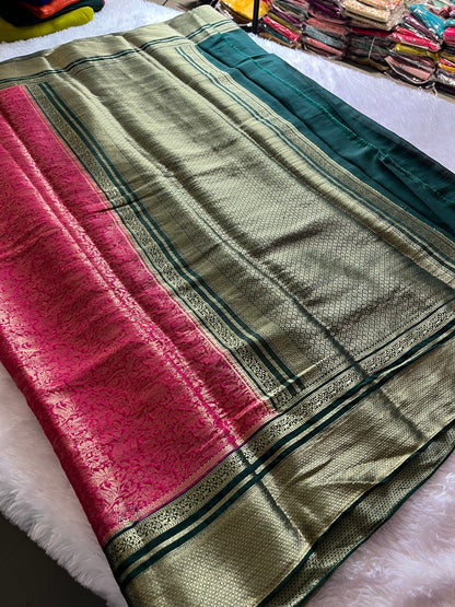 Banarasi Brocade soft silk