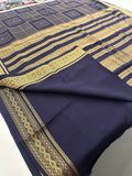 PURE✨✨120 GSM PURE MYSORE CRAPE SILK SAREE