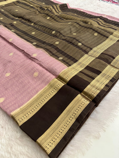 Soft Cotton Fancy Saree-M25