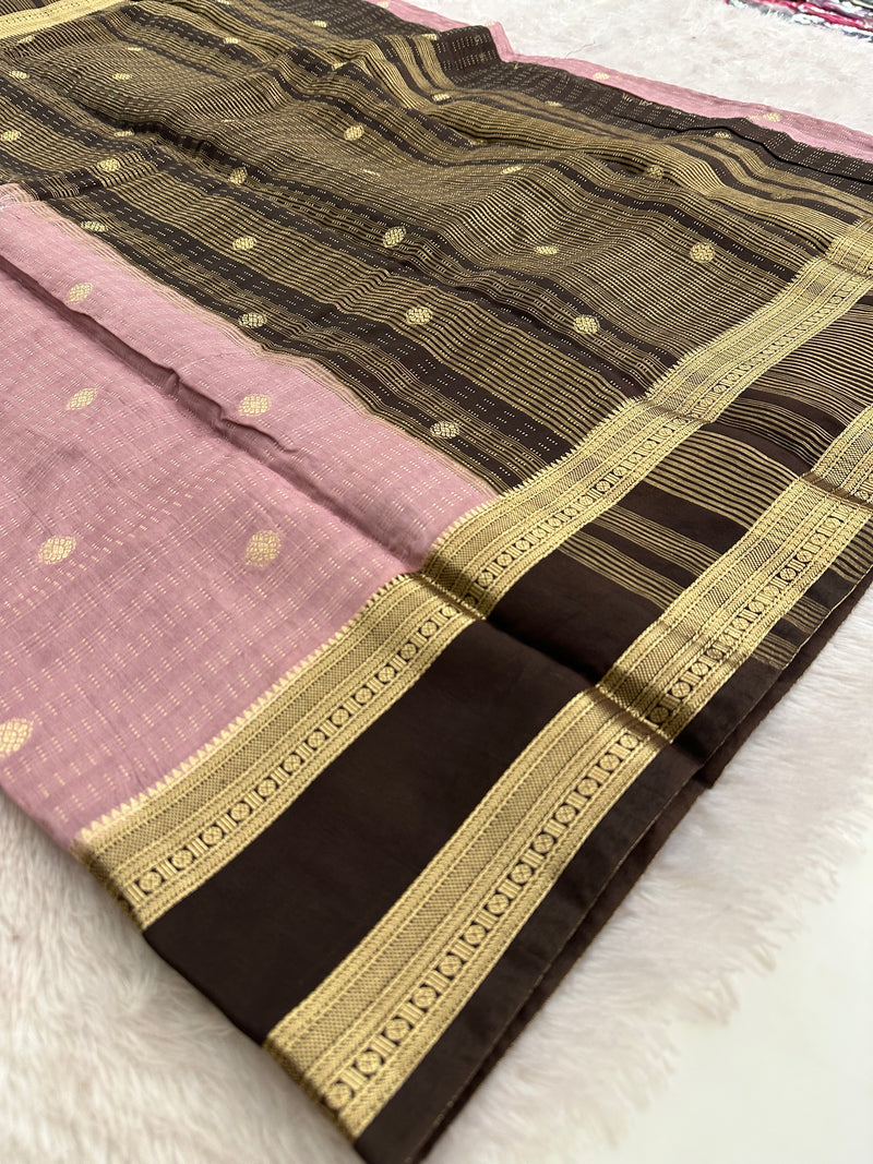 Soft Cotton Fancy Saree-M25