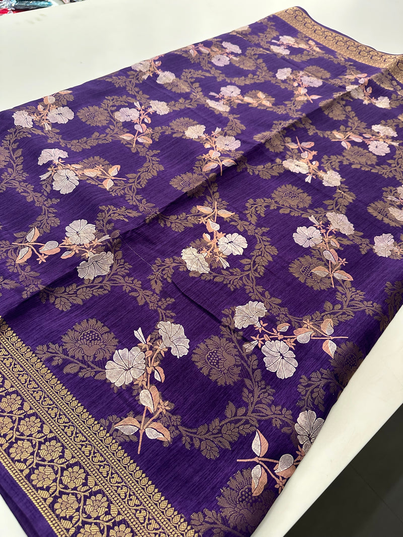 Tussar Fancy New Prints-J18