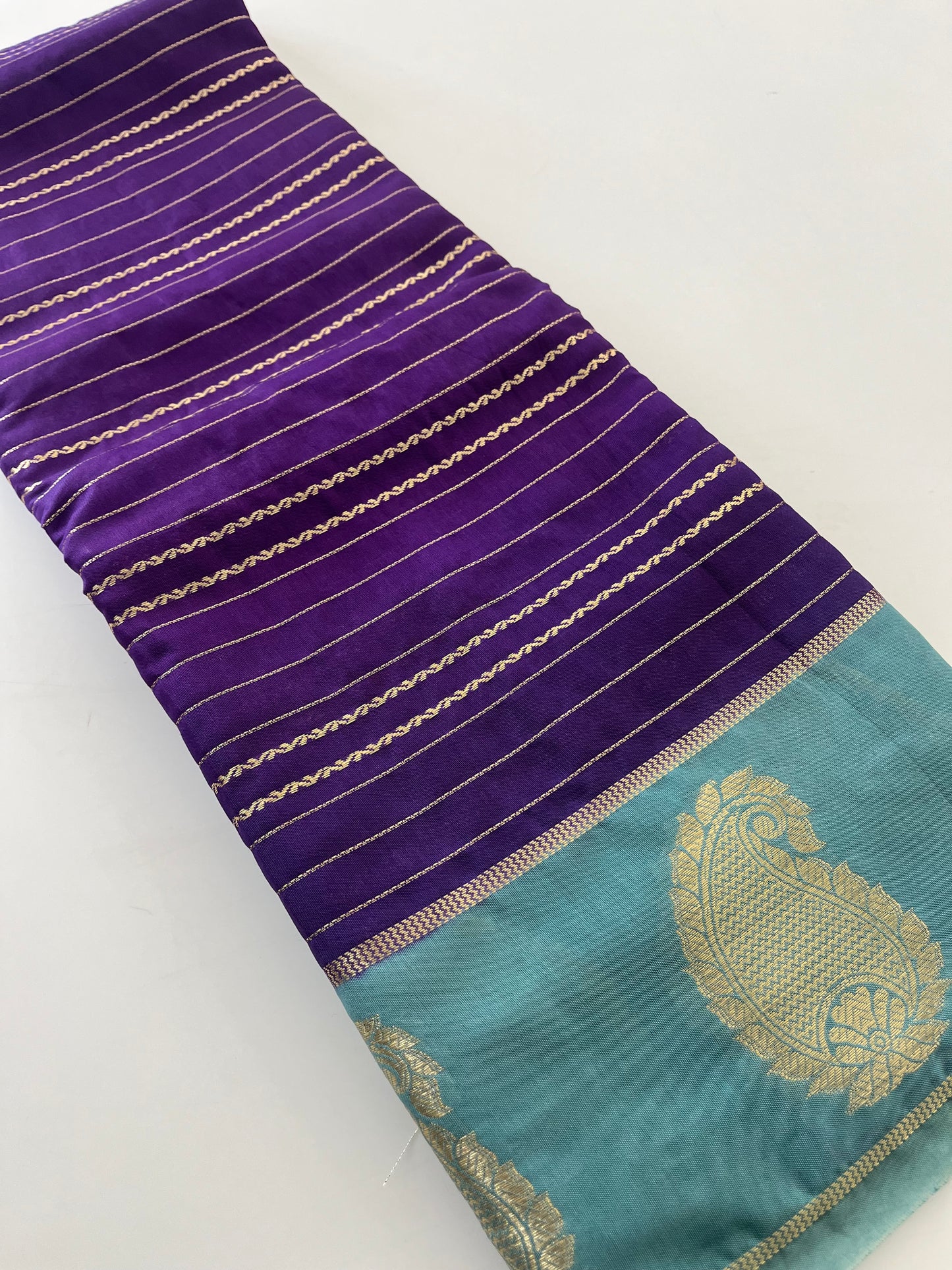 Semi Mysore silk new design