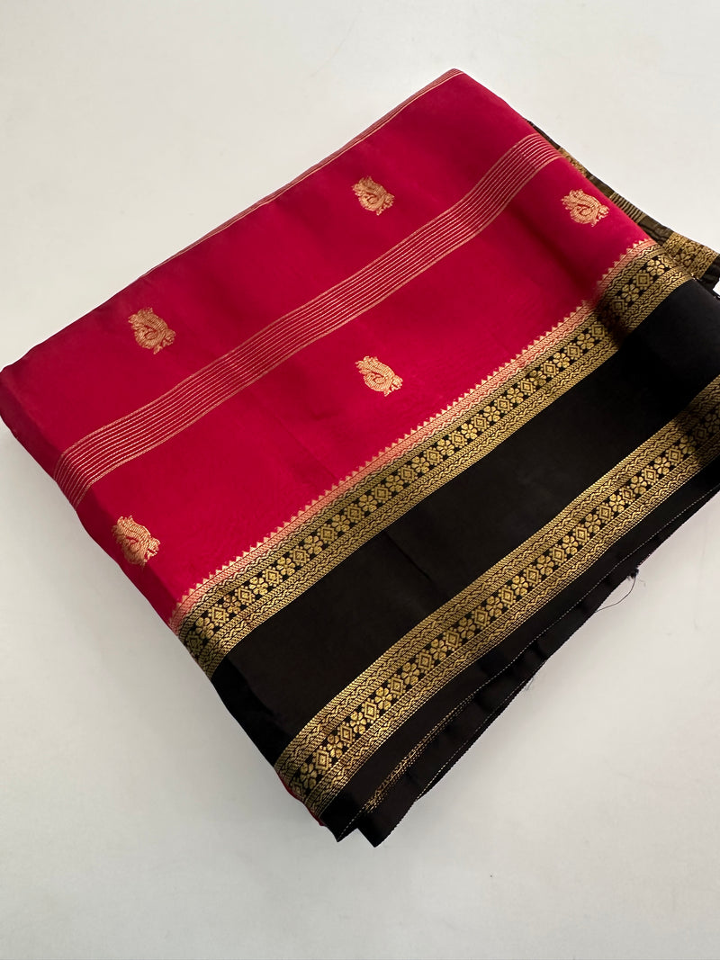 Banarsi Viscose Fancy Saree-J20