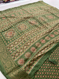 Crepe Chiffon small flower prints -AU3