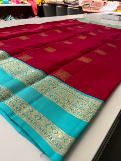 Pure Kanchi Puram silk saree