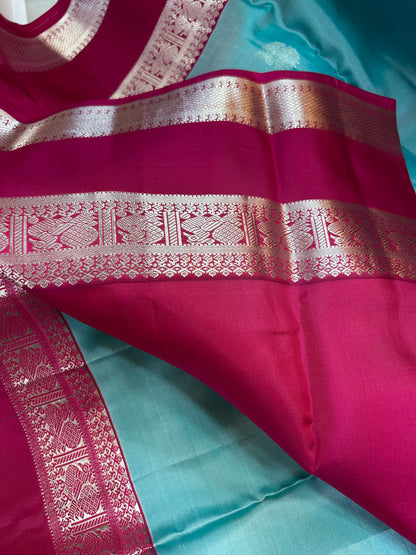 PURE KANJEEVARAM SILK BENTEX BORDER-SILK0810