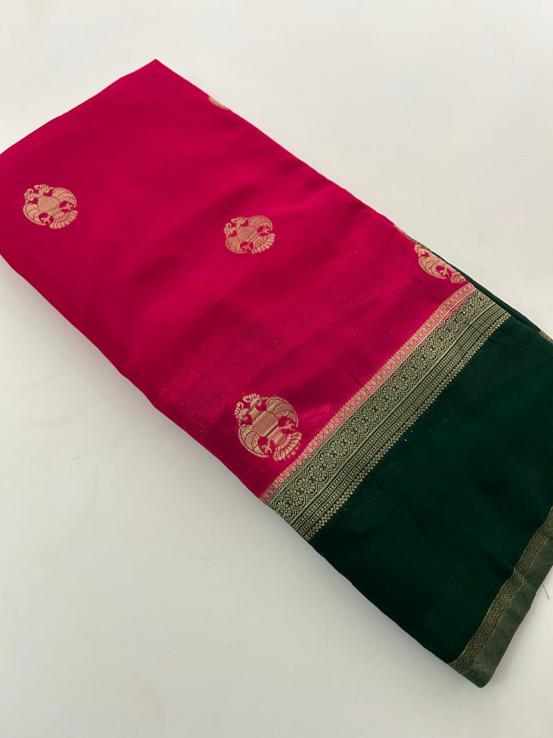Premium Georgette Fancy Saree-M17