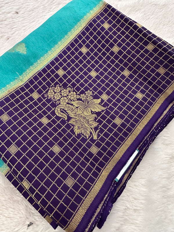Banarsi Viscose Fancy Saree-JU11