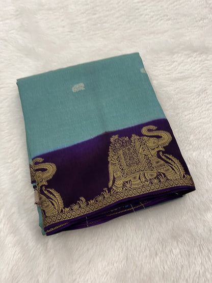 M3 Banarasi crape viscose