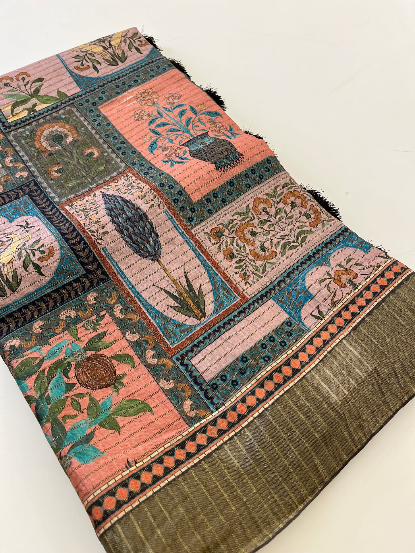 Crush Tussar Printed