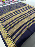 PURE✨✨120 GSM PURE MYSORE CRAPE SILK SAREE