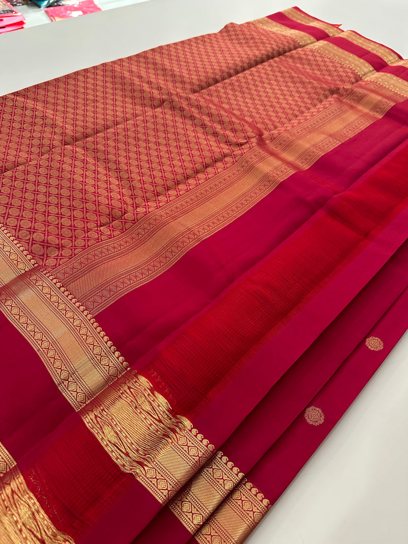 Self Kanchi Silk Sarees🌹