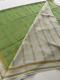 Pure Crape Mysore Silk Saree 120GSM -JU27