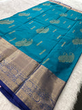 Semi Kanchi Silk Saree-(Ju2)