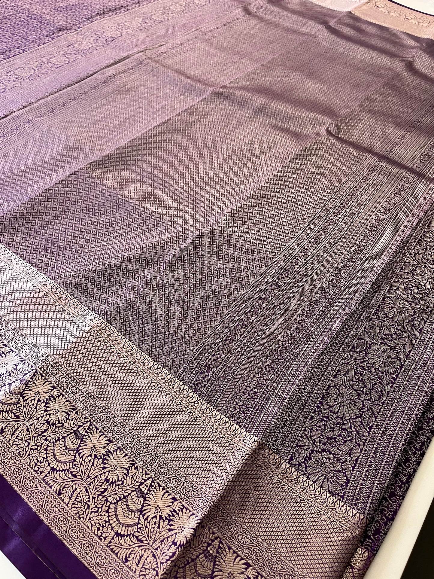 Kanchi semi silk brocade