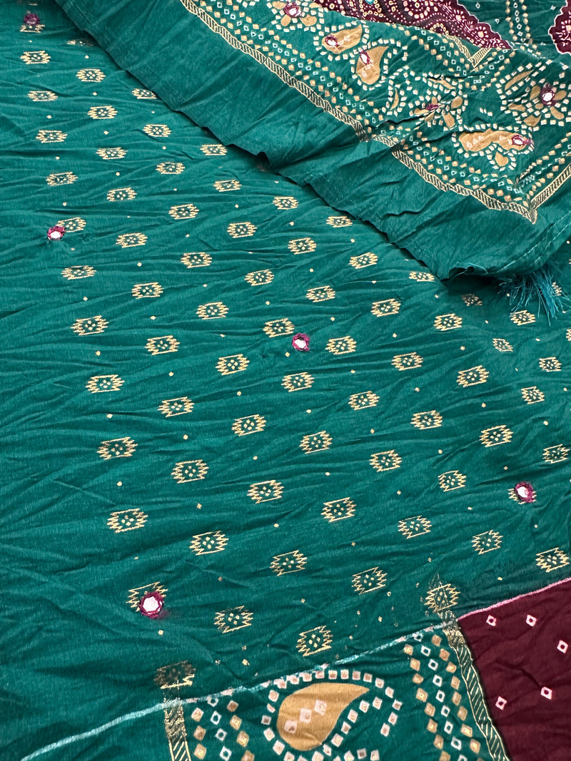 Crush Patola Fancy Saree-JU5